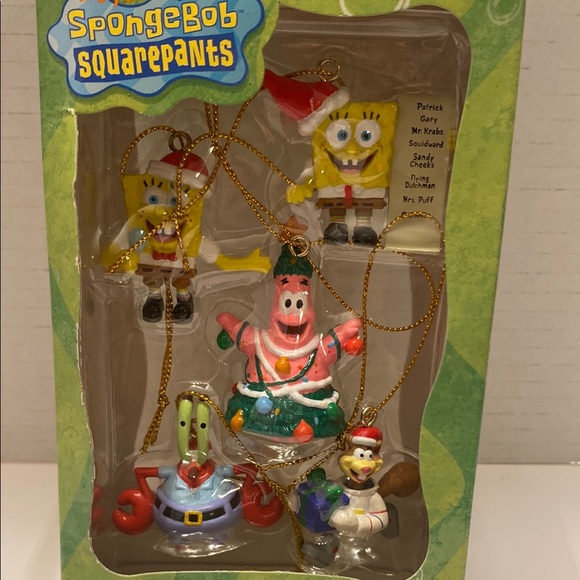 Nickelodeon SpongeBob SquarePants Ornament Set - Multicolor - Picture 2 of 8